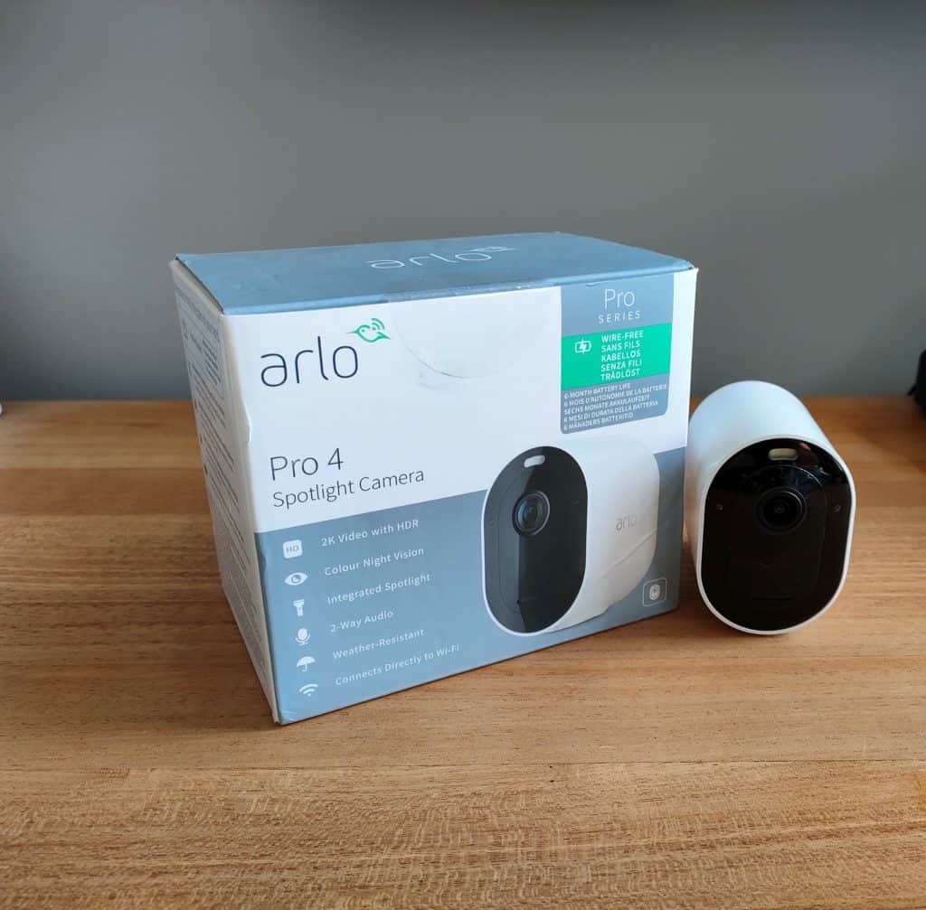 Test Arlo Pro 4 Arlo continue le renouvellement de sa gamme de