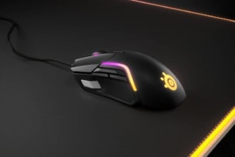 Le visuel officiel de la SteelSeries Rival 5