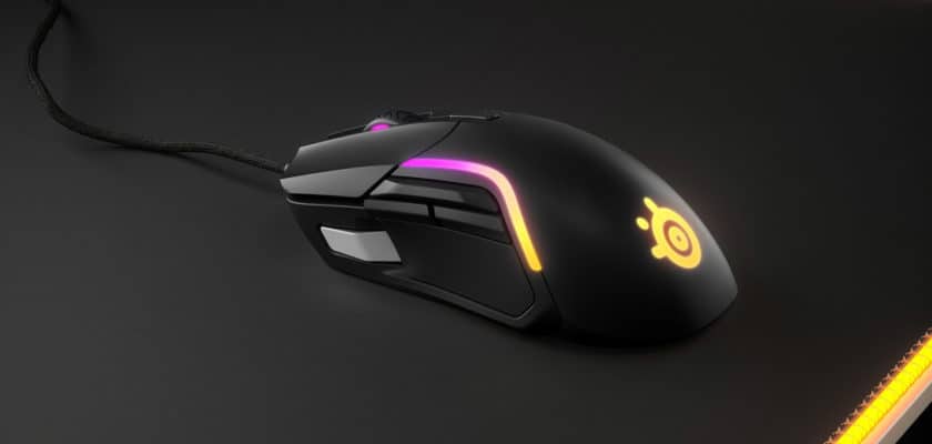 Le visuel officiel de la SteelSeries Rival 5