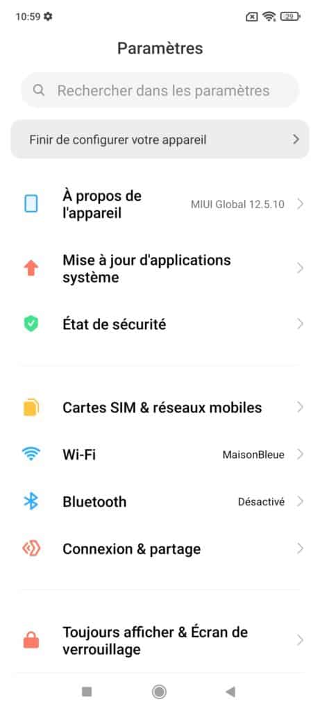 L'interface MIUI est toujours aussi réussie