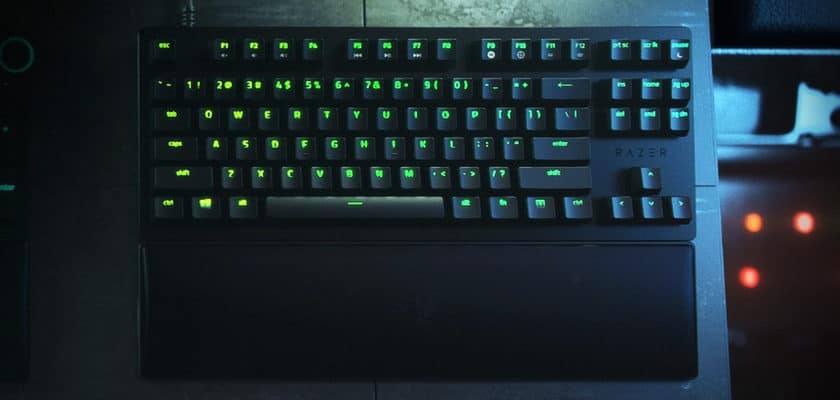 Le visuel officiel du Razer Huntsman V2 TKL