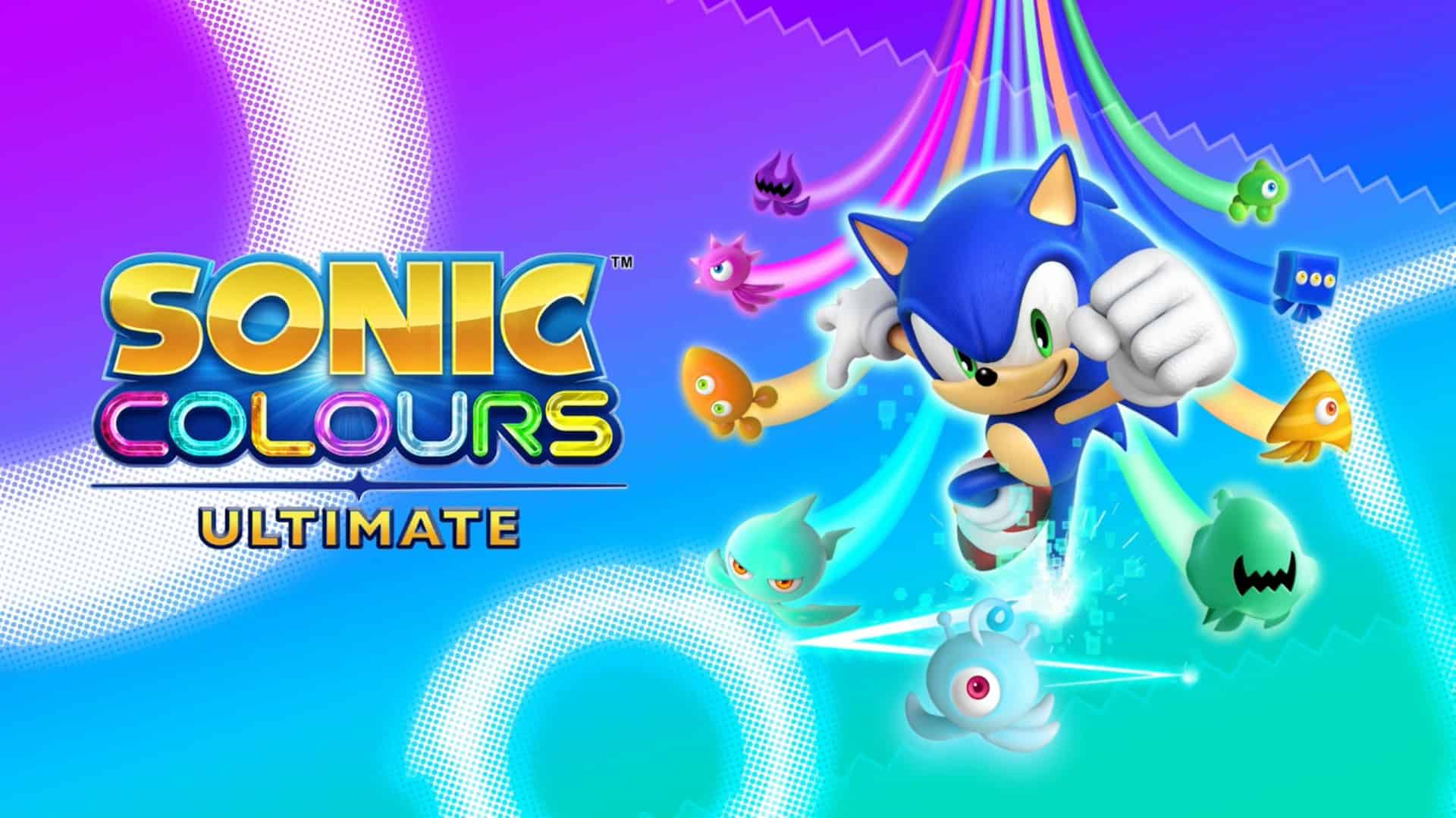 sonic colours ecran titre