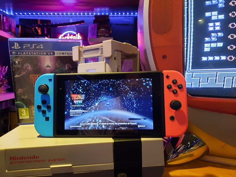 tetris effects connected switch et vieilles consoles