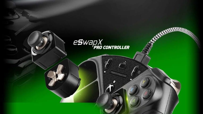 Le visuel officiel du Thrustmaster eSwap X Pro