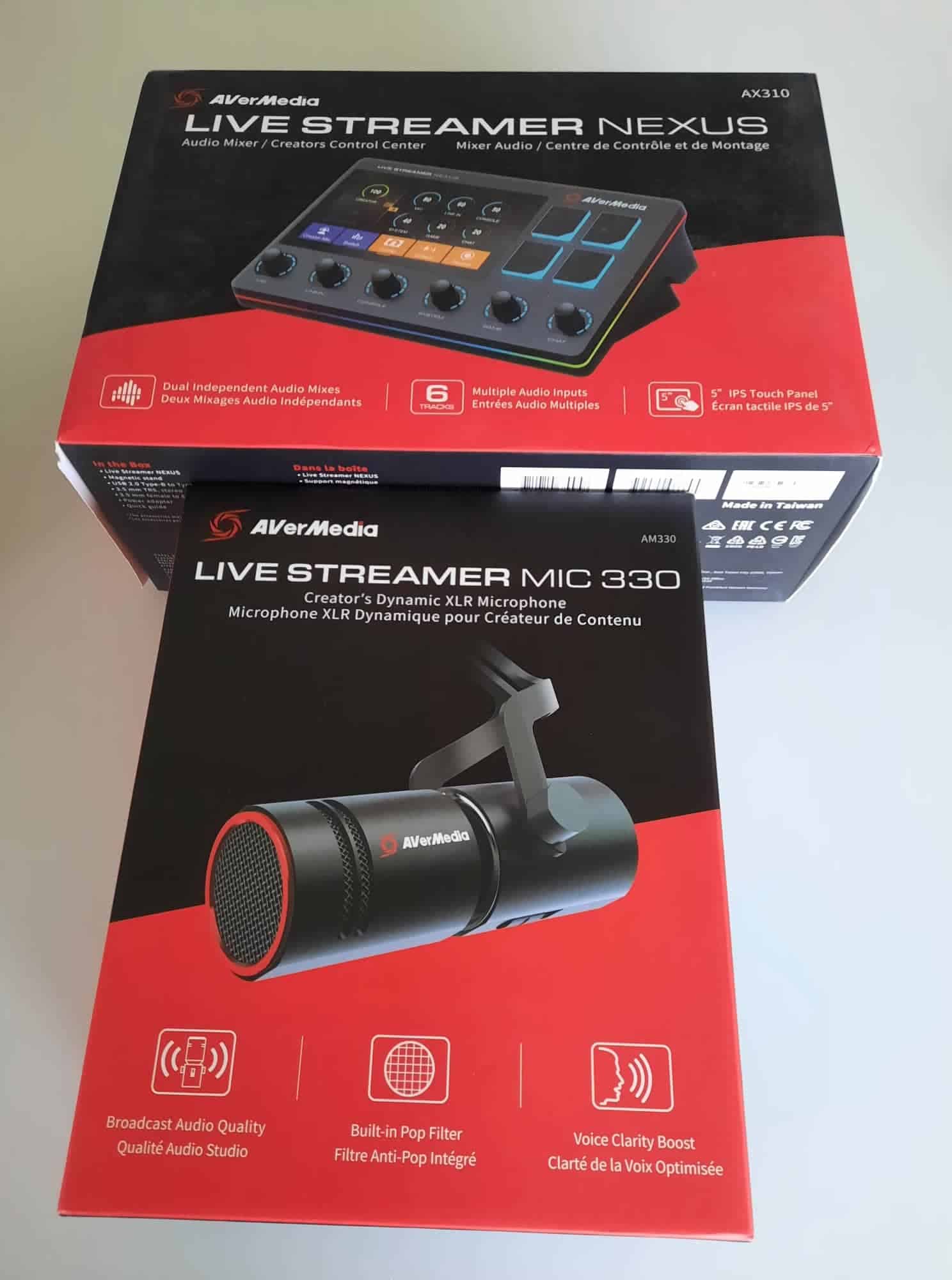 Avermedia Live Streamer Nexus le mix entre Go XLR et Streamdeck