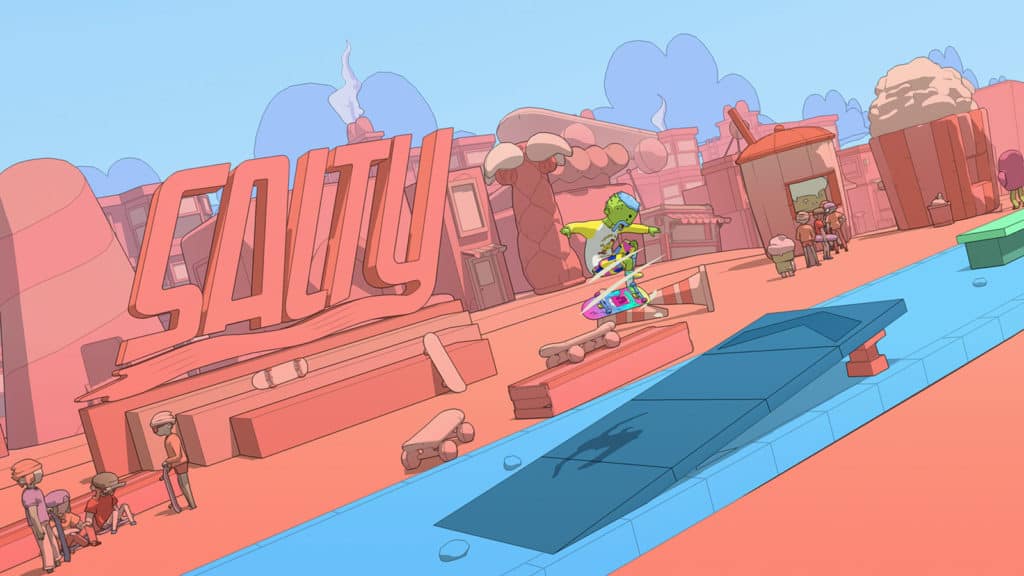 Des images du gameplay de OlliOlli World