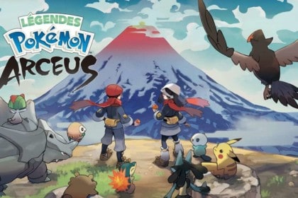 Le visuel officiel de Légendes Pokémon Arceus