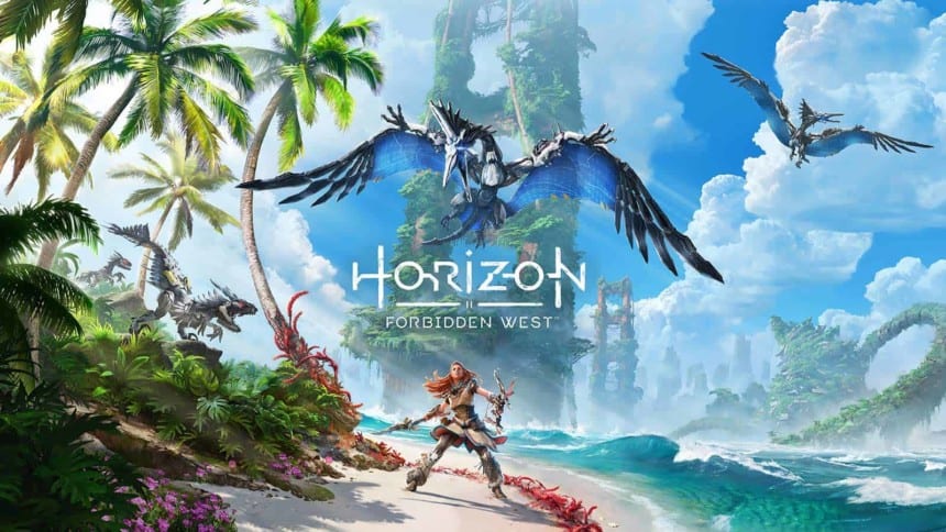 Le visuel officiel de Horizon Forbidden West