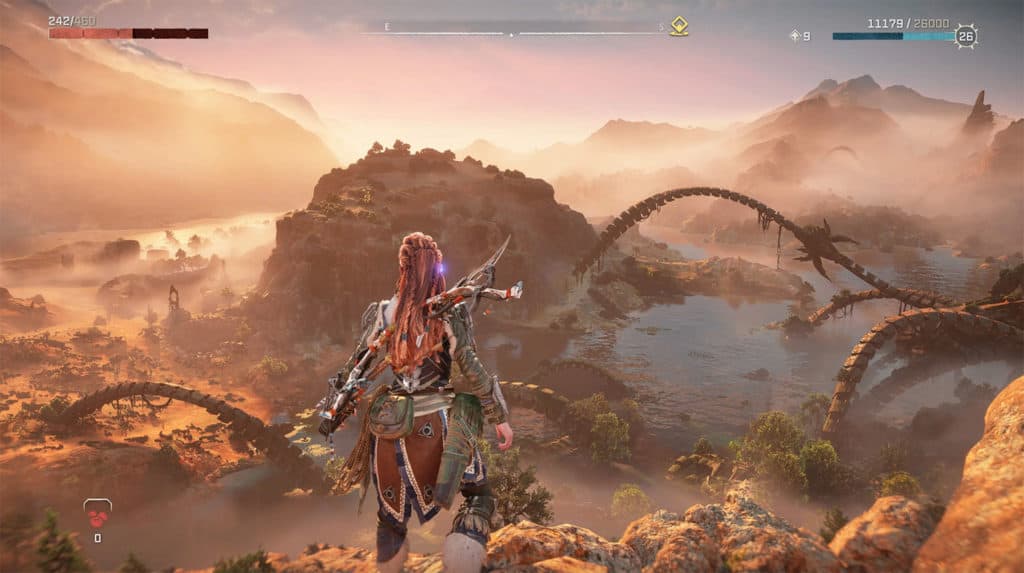 Des images du gameplay de Horizon Forbidden West