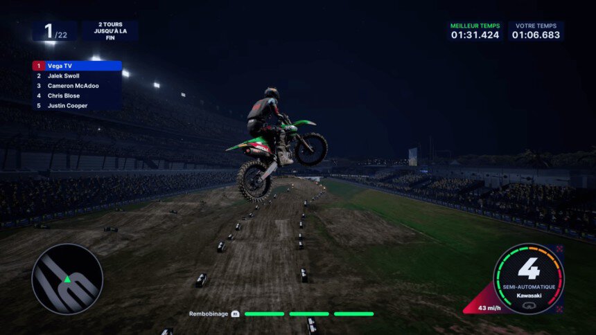 gameplay monster energy supercross 5 saut