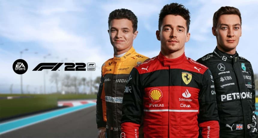 Le visuel officiel de F1 22