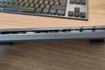 Logitech MX Mechanical Mini - très fin ce clavier !