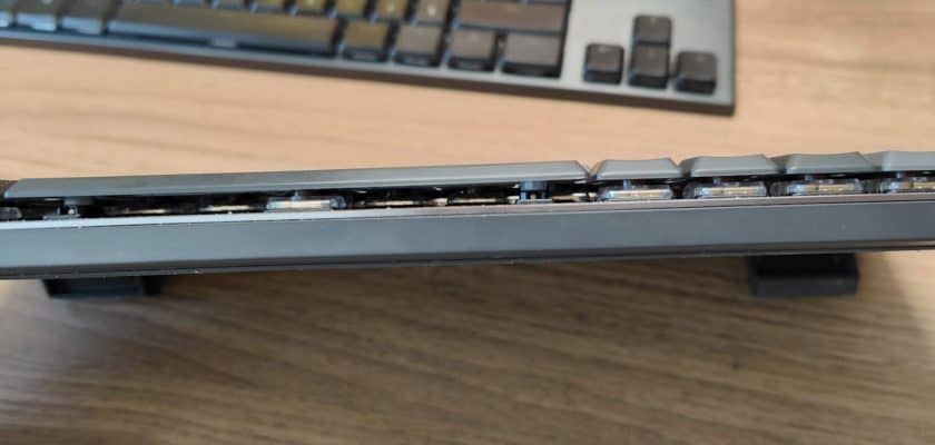 Logitech MX Mechanical Mini - très fin ce clavier !