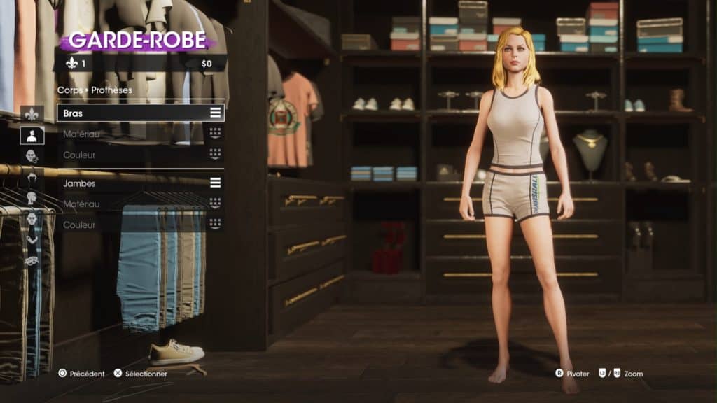 Saints Row custom garderobe