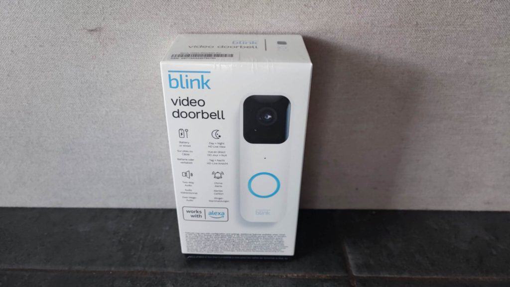 blink doorbell boite