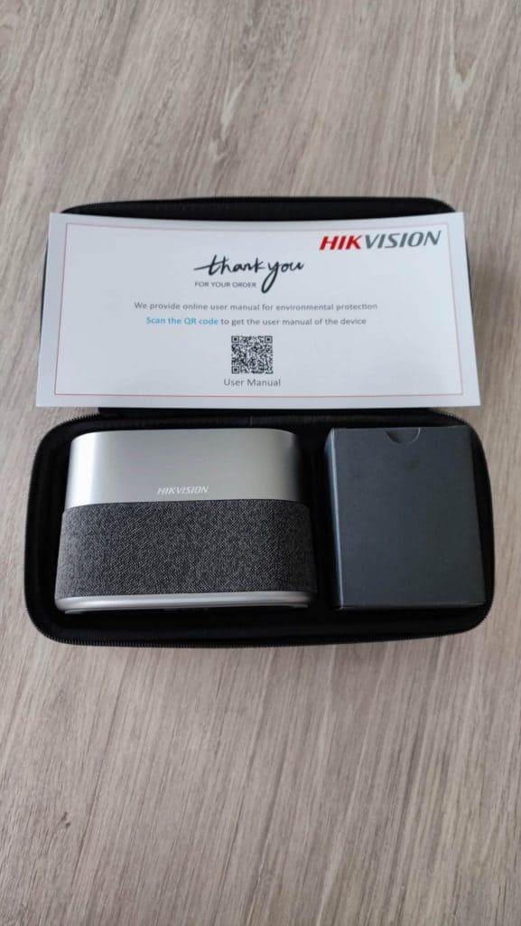 haut-parleur soundcube hikvision