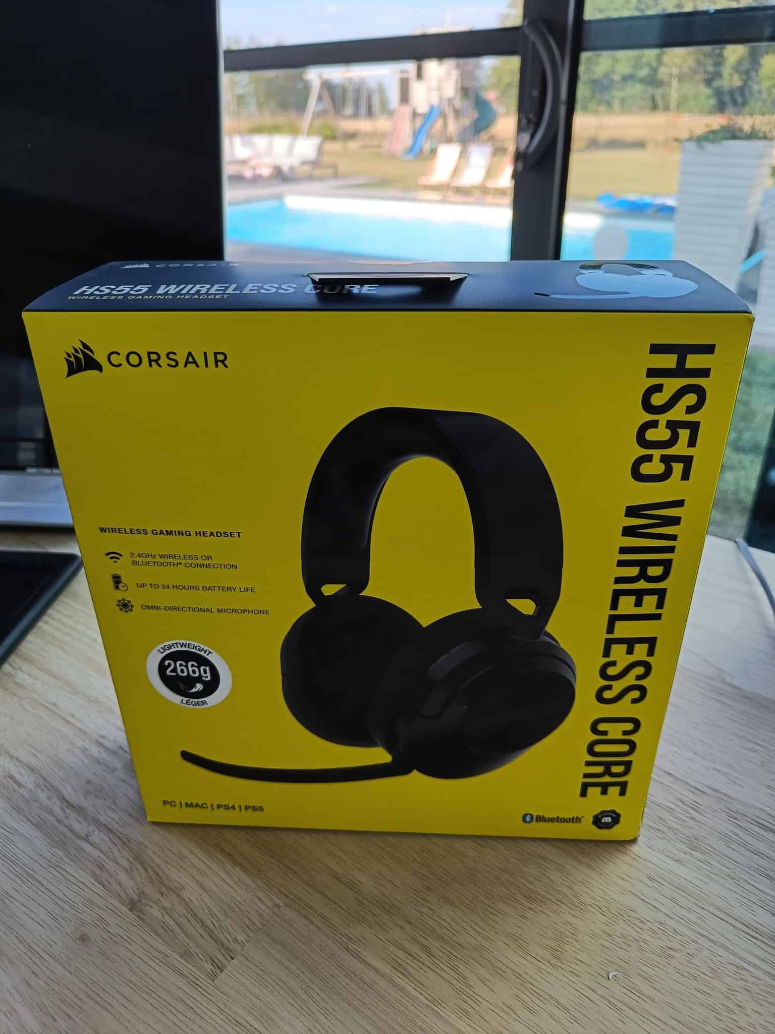 Corsair HS55 Wireless Core Test du casque gaming