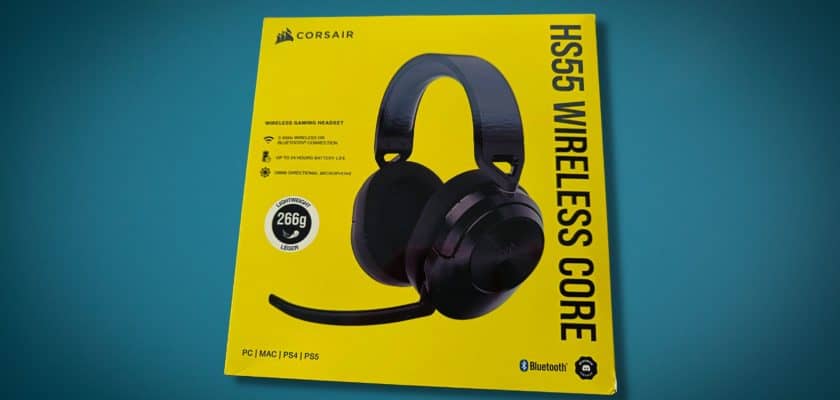 Corsair HS55 Wireless test