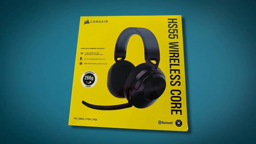 Corsair HS55 Wireless test