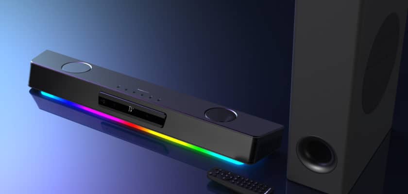 Le visuel officiel de la Sound Blaster Katana V2X