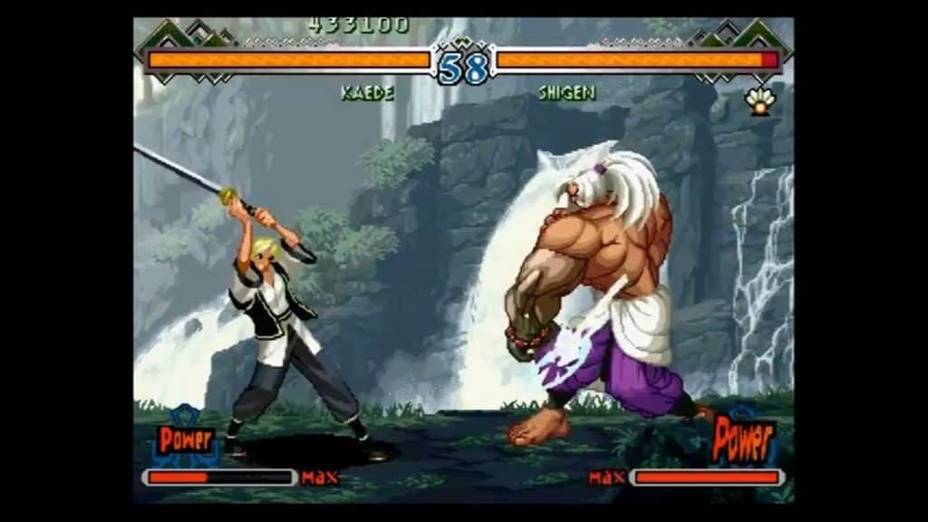 the last blade 2 sur neo geo