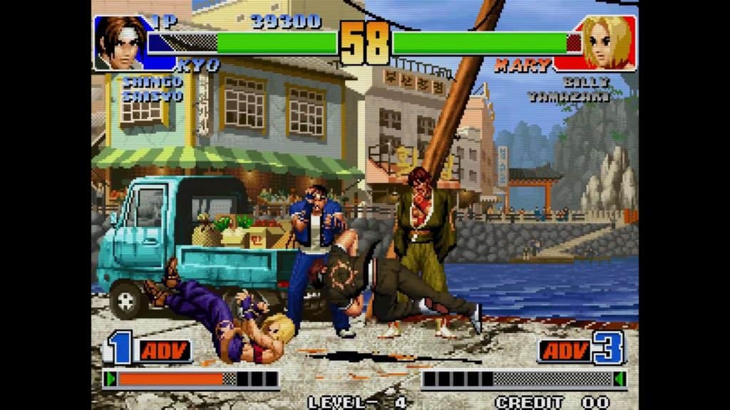 KOF 98 gameplay sur Neo Geo