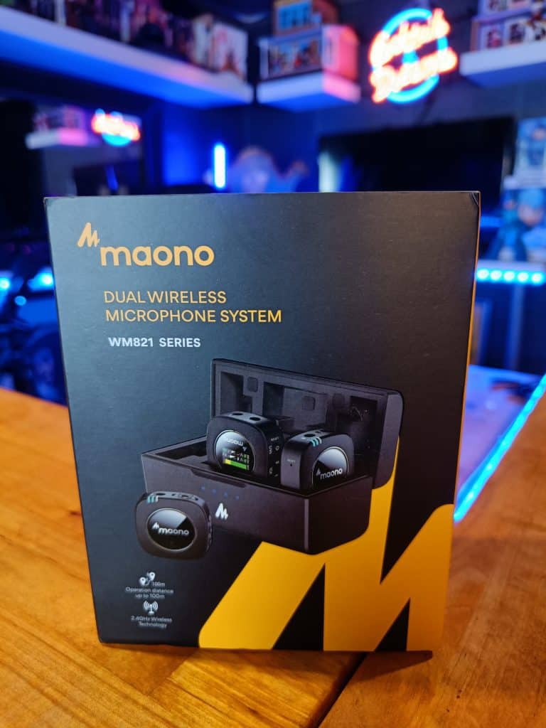 maono dual wireless boite