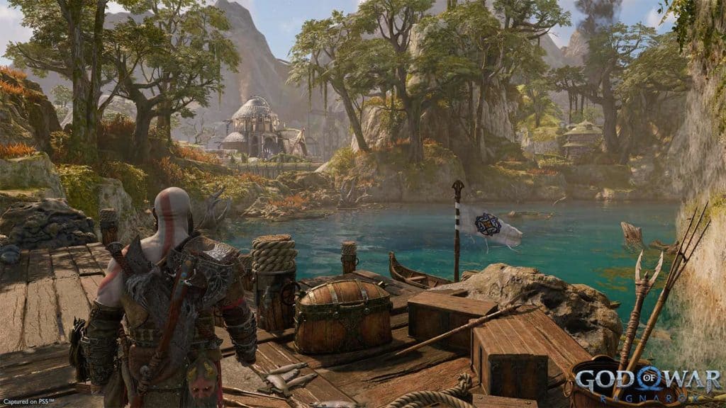 Des images du gameplay de God of War Ragnarok