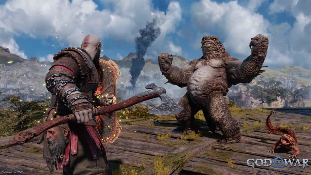 Des images du gameplay de God of War Ragnarok