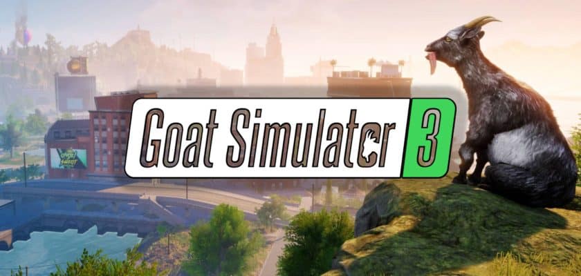 goat simulator 3 logo titre