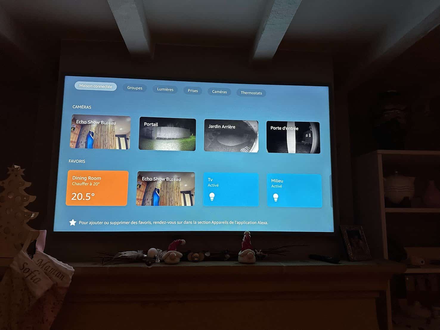 Amazon Fire TV 4K - avec ma maison connectée 