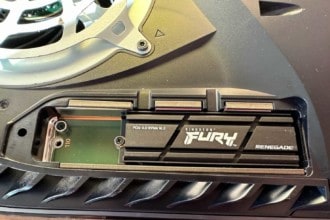 Kingston FURY Renegade SSD dans la PS5