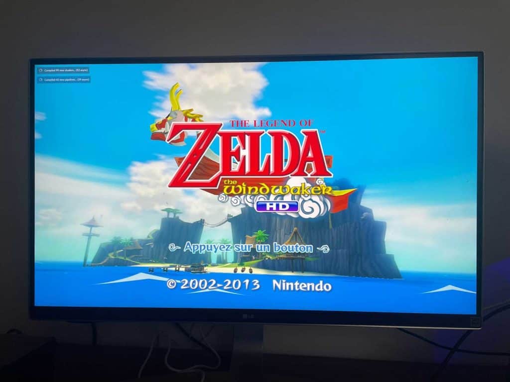 Zelda sur la Retrobox 4