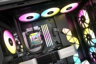 Le visuel officiel du Corsair H150i Elite Capellix XT