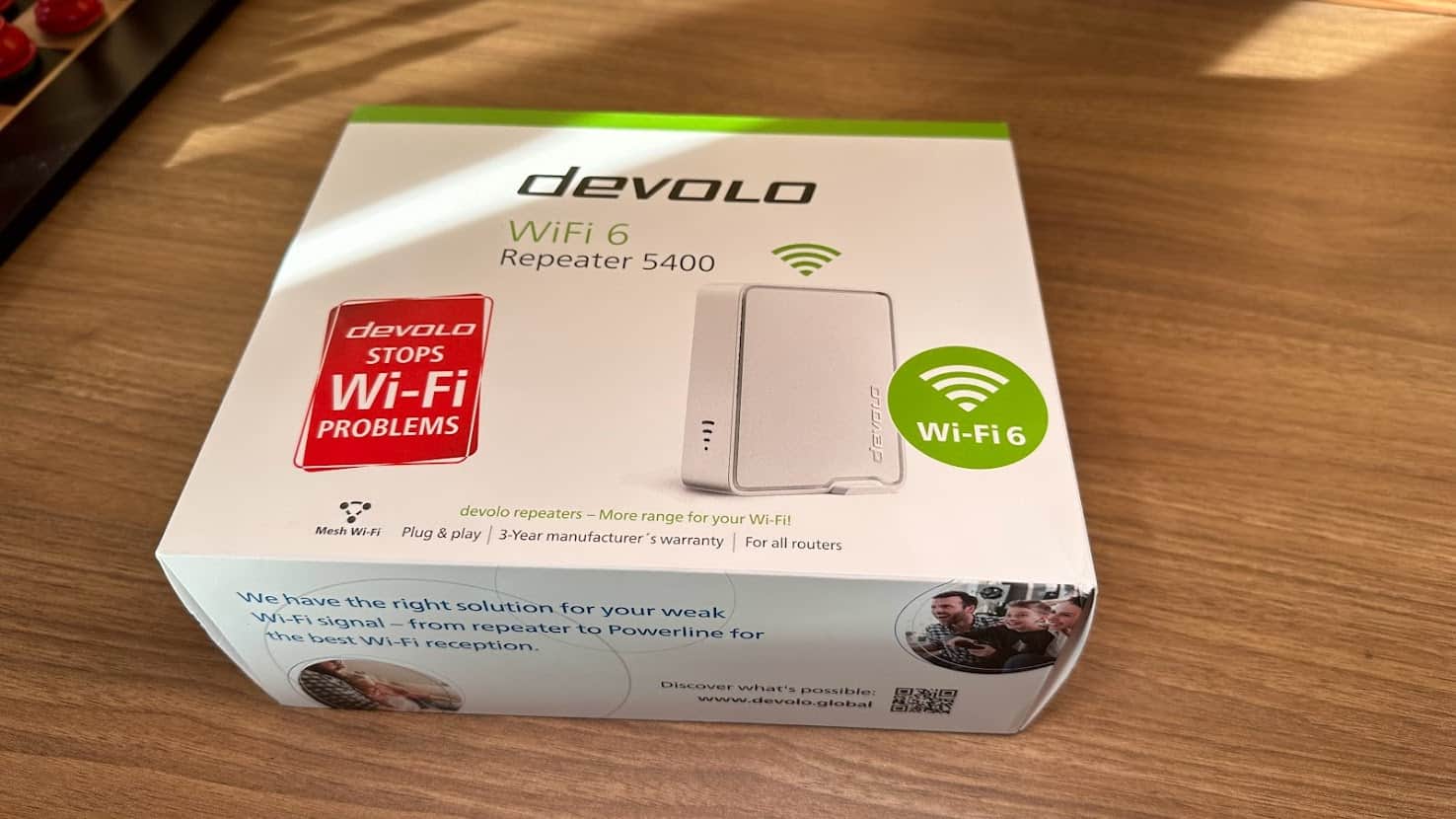 PRIX NOËL : Répéteur Wifi 6 Devolo 5400 Blanc pas cher