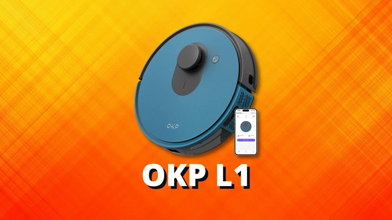 OKP L1 Aspirateur Robot, LDS Navigation Laser, 3800Pa Aspirateur