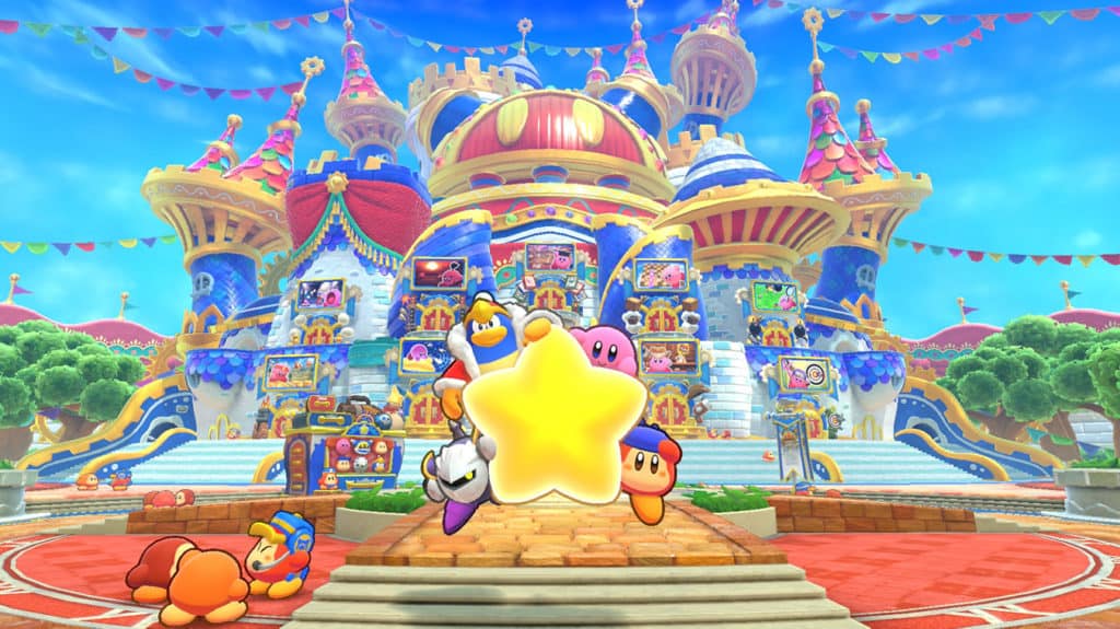 Des images du gameplay de Kirby's Return to Dream Land Deluxe