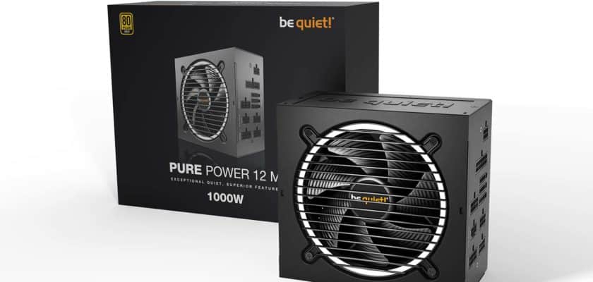 Le visuel officiel de la be quiet! Pure Power 12 M