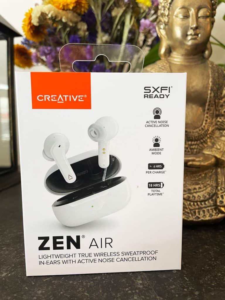 La boite des Creative Zen Air
