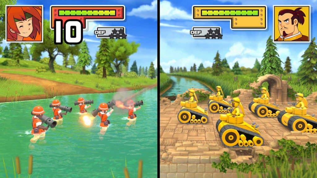 Des images du gameplay de Advance Wars 1+2: Re-Boot Camp