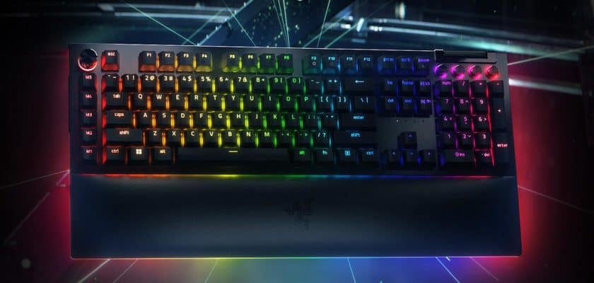 Le visuel officiel du Razer BlackWidow V4 Pro