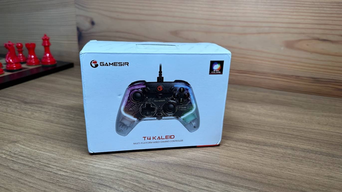 Gamesir T4 Kaleid : voici le packaging