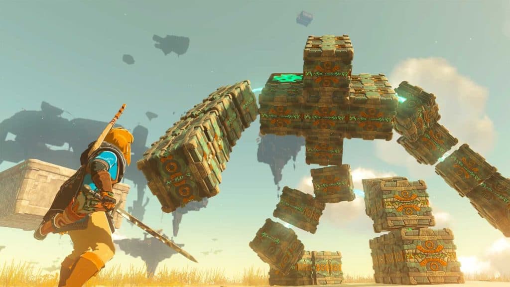 Des images du gameplay de Zelda Tears of the Kingdom