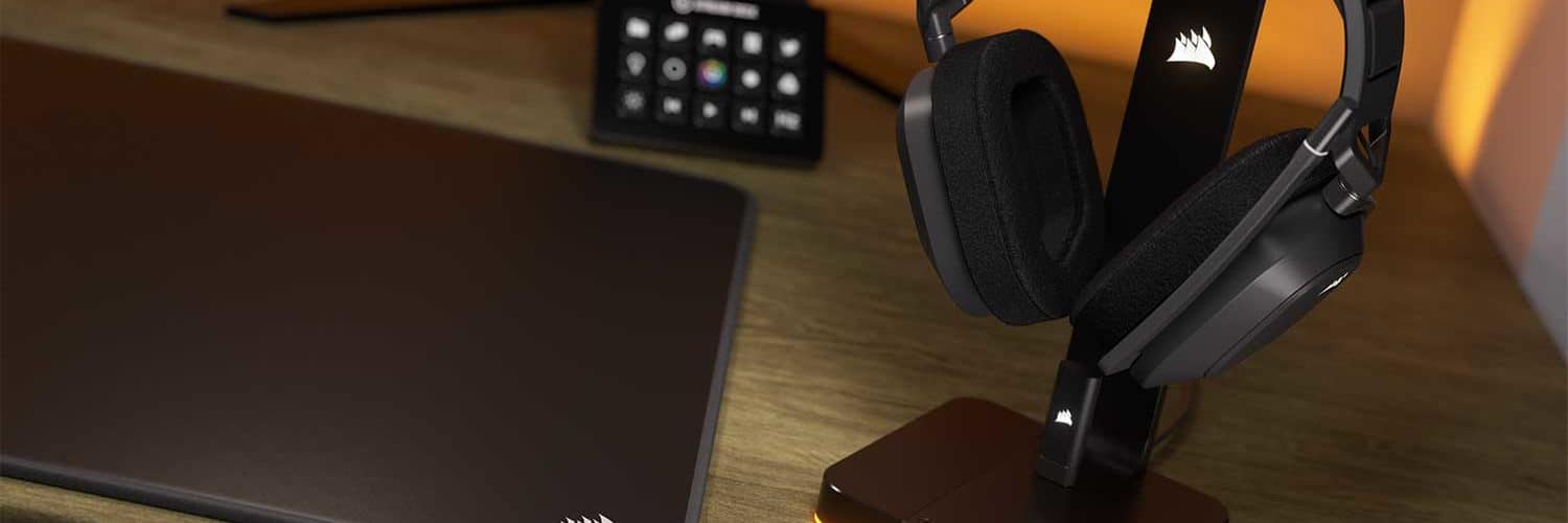 Le visuel officiel du Corsair HS80 Max Wireless