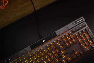 Le visuel officiel du Corsair K70 Max