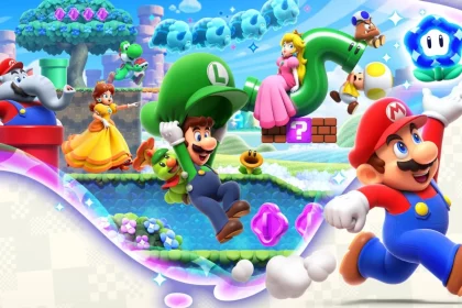 Le visuel officiel de Super Mario Bros Wonder