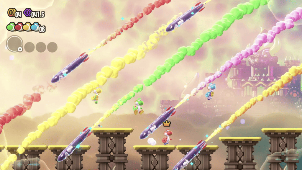 Des images du gameplay de Super Mario Bros Wonder