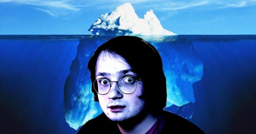 Une image de Feldup devant un iceberg