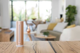 Le visuel officiel du Capteur de Qualité de l'Air Intérieur Intelligent Netatmo