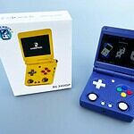 La console Anbernic RG34XXSP et son packaging